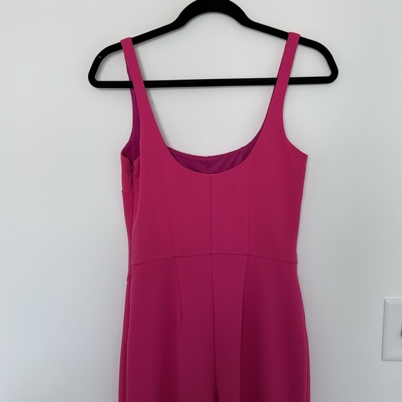 Esteban Cortazar Pink Scoop Neck Jumpsuit - Size XS - Picture 7 of 11